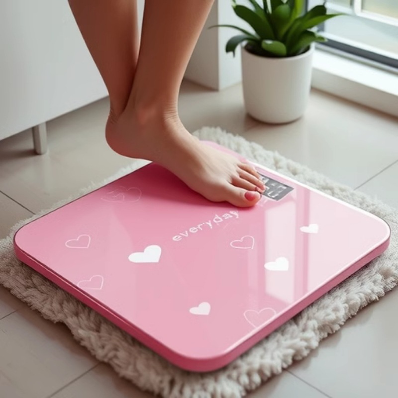 Electronic Weigh Intelligent Charging Weighing Scale Household Small Cute Student Dormitory Weighing Scale Adult Precision Human Weighing Scale