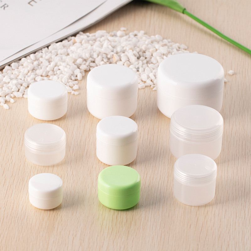 加厚PP广口化妆品面霜瓶 面膜膏体便携旅行分装瓶试用装小样空瓶