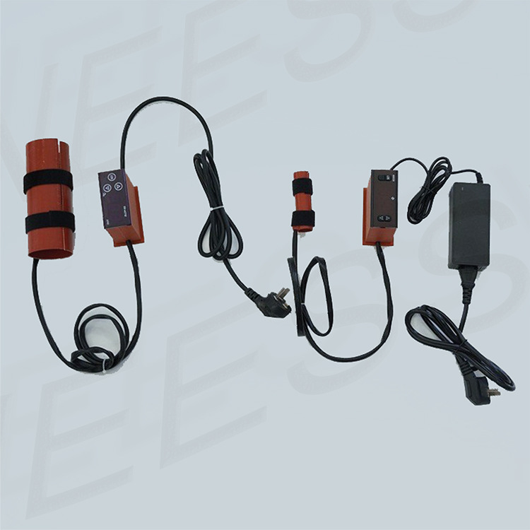 点胶针筒加热器 硅橡胶自然卷套 加热带胶水小型圆柱加热圈n