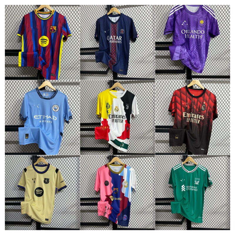 2526 Fans National Team Real Madrid Manchester United Barcelona Arsenal Liverpool Football Jersey Wholesale T-Shirt