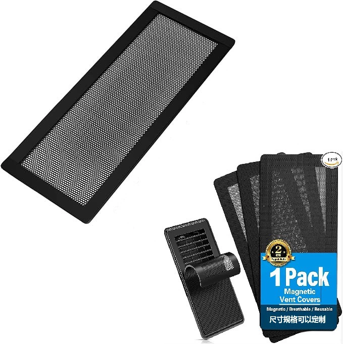 Магнитная вентиляционная сетка мощный магнит ПВХ пол вентиляционное отверстие регистр крышка, вентиляционная крышка, вентиляционная сетка