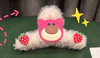 Cute plush strawberry, cartoon hairgrip, hair accessory, universal hair rope, internet celebrity