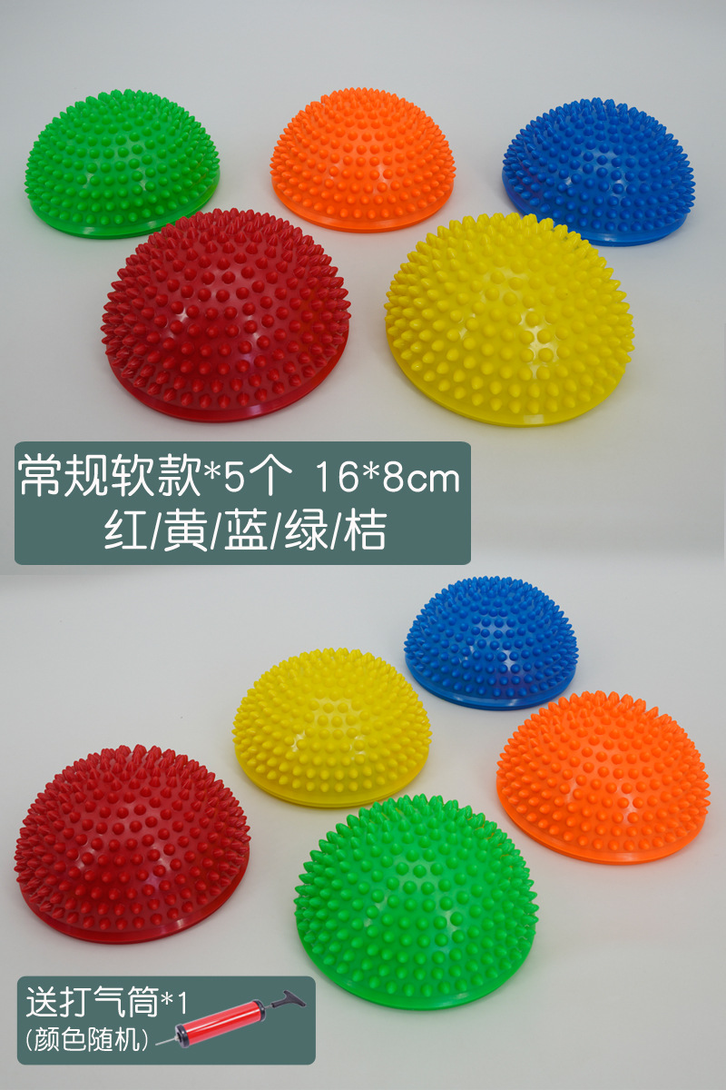 bola de durian a través de la piedra del río equipos de entrenamiento sensorial para niños ayuda educativa almohadilla táctil hogar tabla de equilibrio táctil juguete de educación temprana