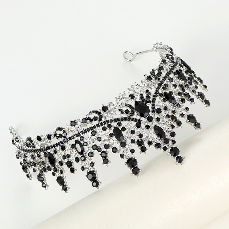 Elegant Shiny Crown Rhinestone Crown display picture 4