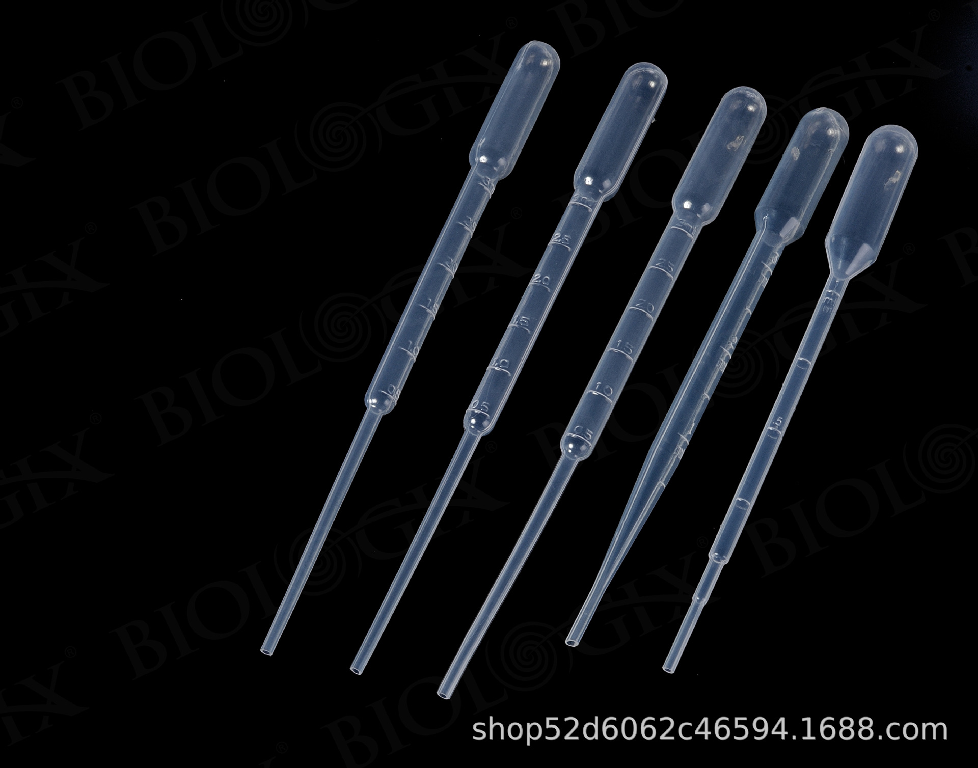 a巴罗克巴式吸管货号30-0138A1 长度162.0mm 3mL刻度 独袋灭菌