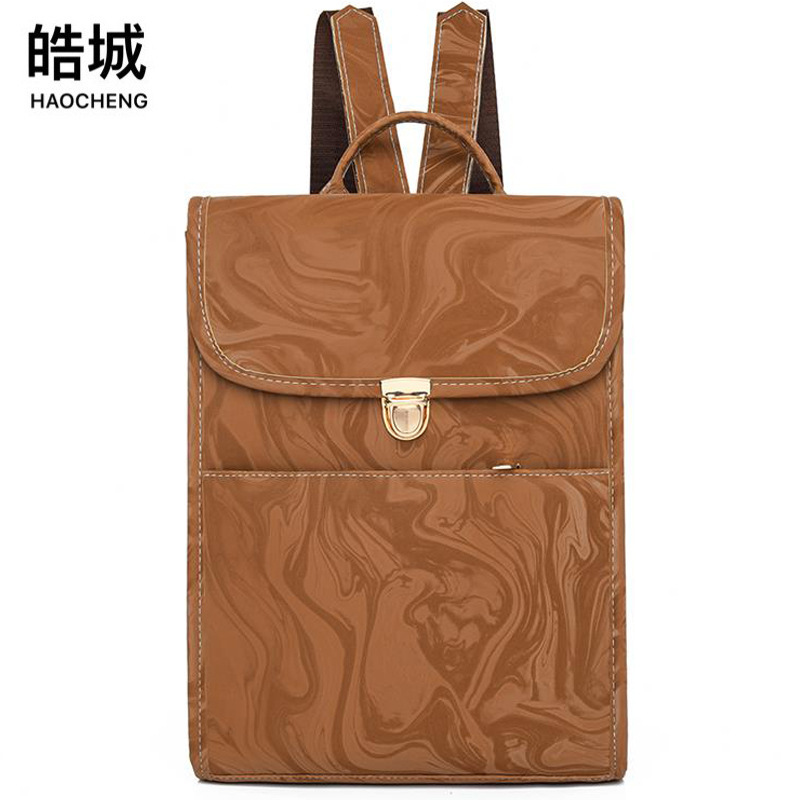 Mochila de tela Oxford para mujer 2024 nueva mochila para computadora de cercanías urbana de estilo británico para estudiantes de secundaria