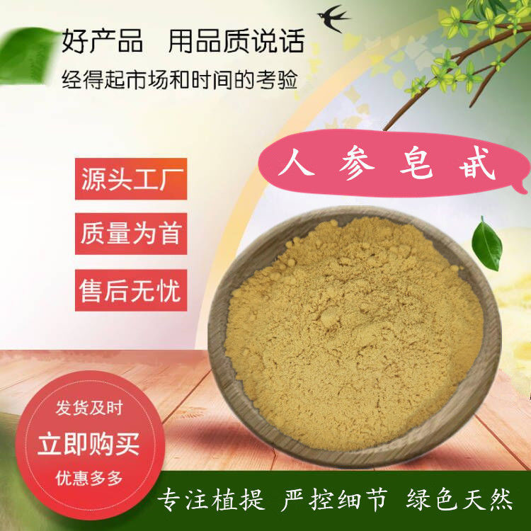 吉林长白山人参提取物 人参皂甙10% 500g/袋 人参根提取物粉末