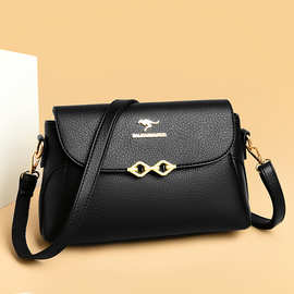 2025新款中年女包韩版时尚单肩斜挎简约潮流妈妈包大气百搭小方包