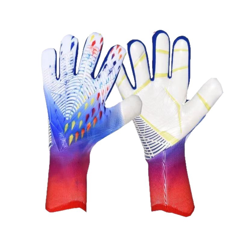 Guantes de Portero de Fútbol Sin Protección de Dedos de Látex Transpirable para Fútbol
