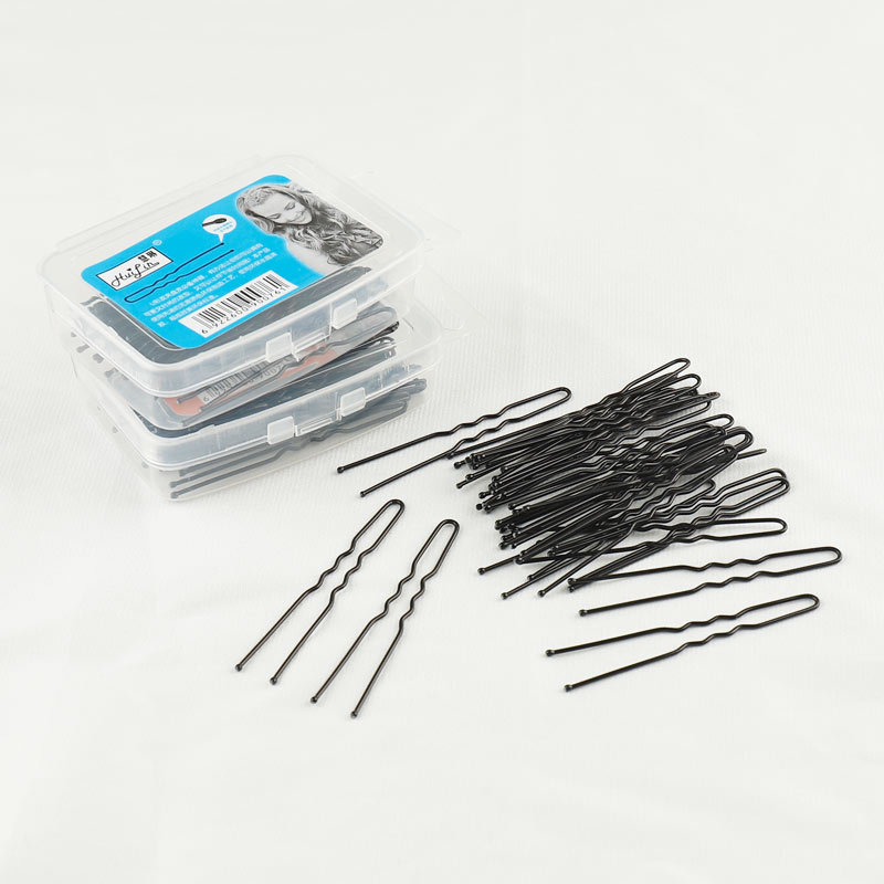 사진 스튜디오 헤어 U 자형 클립 한 글자 클립 신부 메이크업 머리핀 한국식 머리핀 머리핀 모양 모자