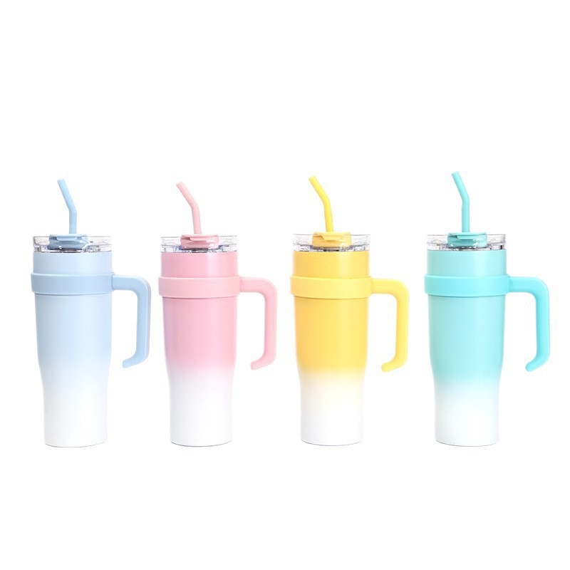 Big Mac dopamina icemaster taza 304 taza de acero inoxidable taza de paja deportiva al aire libre taza de automóvil taza