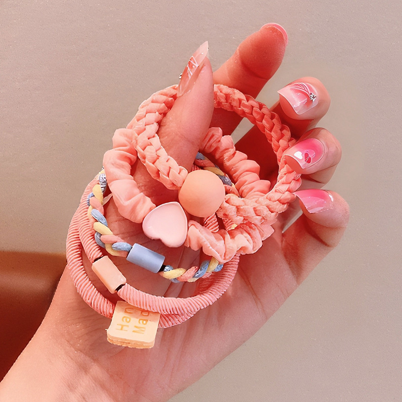 6#orange five -piece set