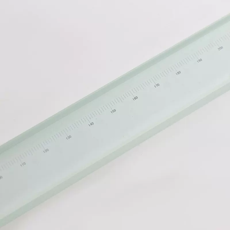 0-200-300-400mm校准校验检验IQC光学玻璃线纹尺非触光检影像定标