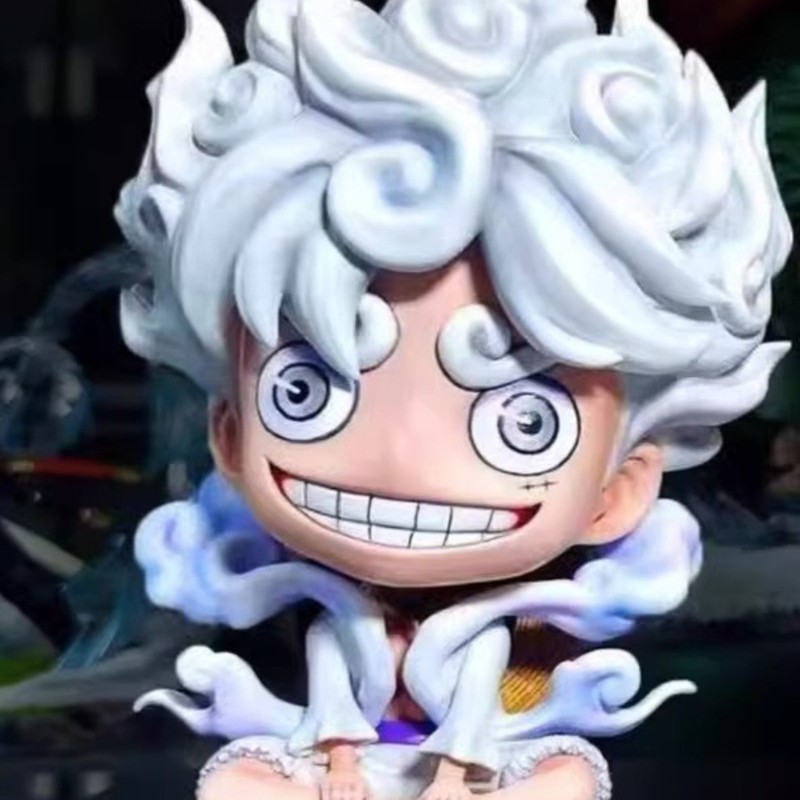 ワンピース 五段階太陽神形態 ニカ ルフィ Qバージョン 車載小物 フィギュアモデル オーナメント ゾロ G5シリーズ|undefined