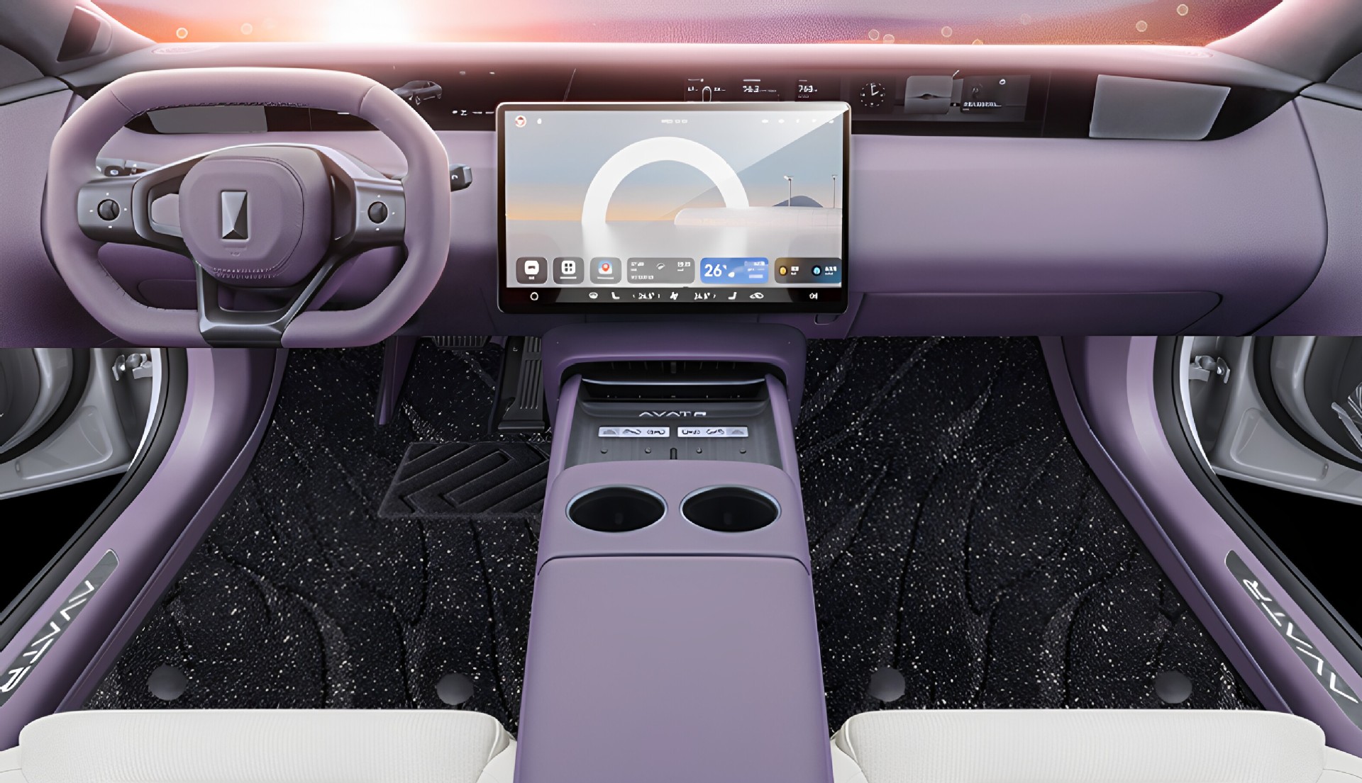 Suitable for Avita 06t Trunk Mat, Full Coverage for 26 Models of Car Interior Modification Accessories, Trunk Mat