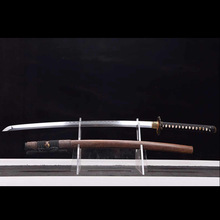 龙泉市刀剑百炼花纹钢手工锻打覆土烧刃宝剑日式长刀冷兵器未开刃