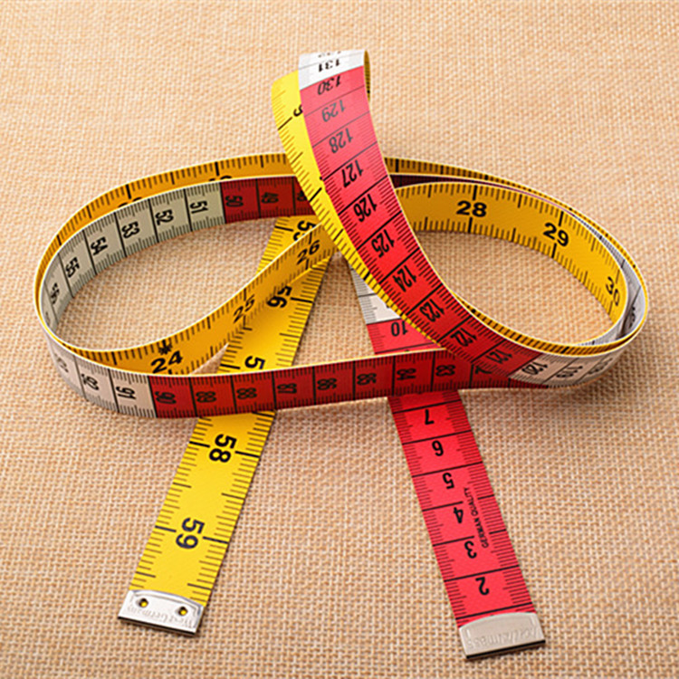 皮尺尺子量衣尺三围尺家用服装尺裁缝尺1.5米软皮尺缝纫尺腰围尺