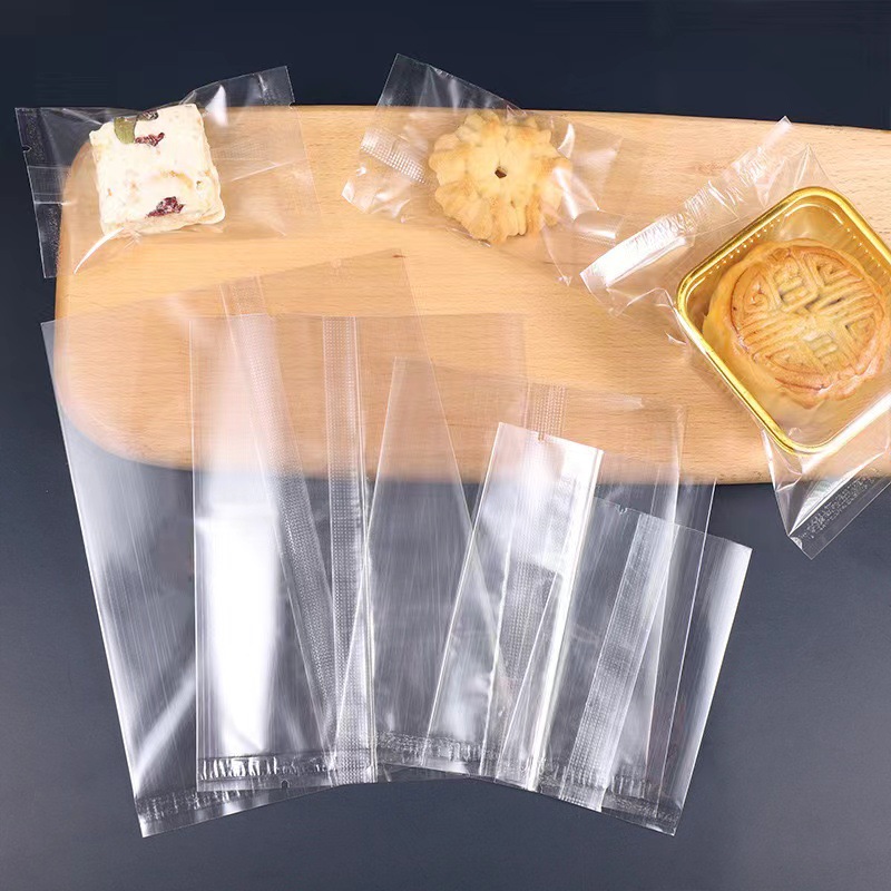 加厚透明磨砂机封袋烘焙月饼蛋黄酥包装袋零食饼干雪花酥牛轧糖袋