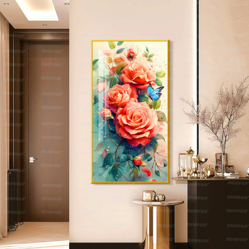 [Algodón importado] Mona Lisa real bordado de flores de bordado nuevo estilo simple bordado a mano image 2