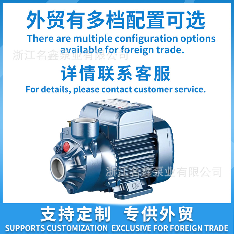 Bomba de refuerzo de agua del grifo de vórtice PKM60 Máquina herramienta italiana 220v110v Bomba de aceite de circulación centrífuga de alta presión