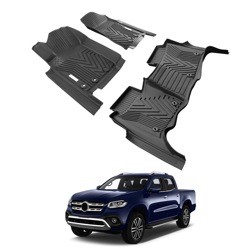 Para Mercedes pickup alfombrilla especial Benz X-Class Floor mats tapete impermeable tapete