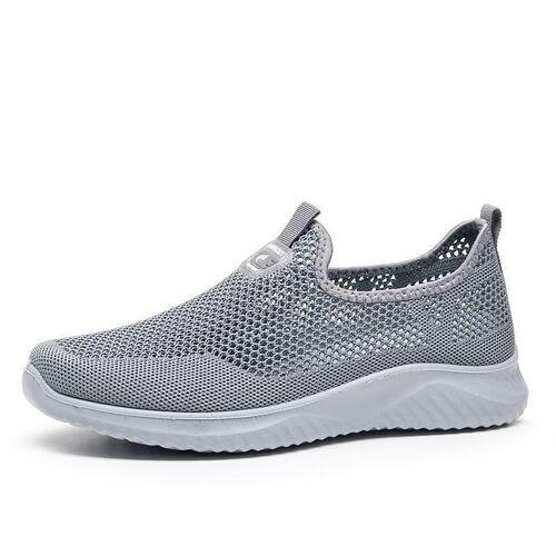 Batch Release Men's Summer Mesh Shoes Breathable Mesh Surface Sports Casual Father Shoes Soft Sole Anti-Slip Middle-Aged Elderly Walking Shoes
