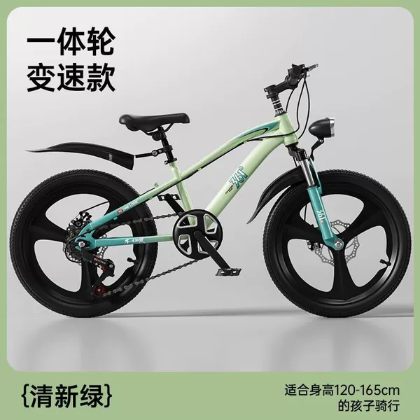Fresh green-variable speed integrated wheel