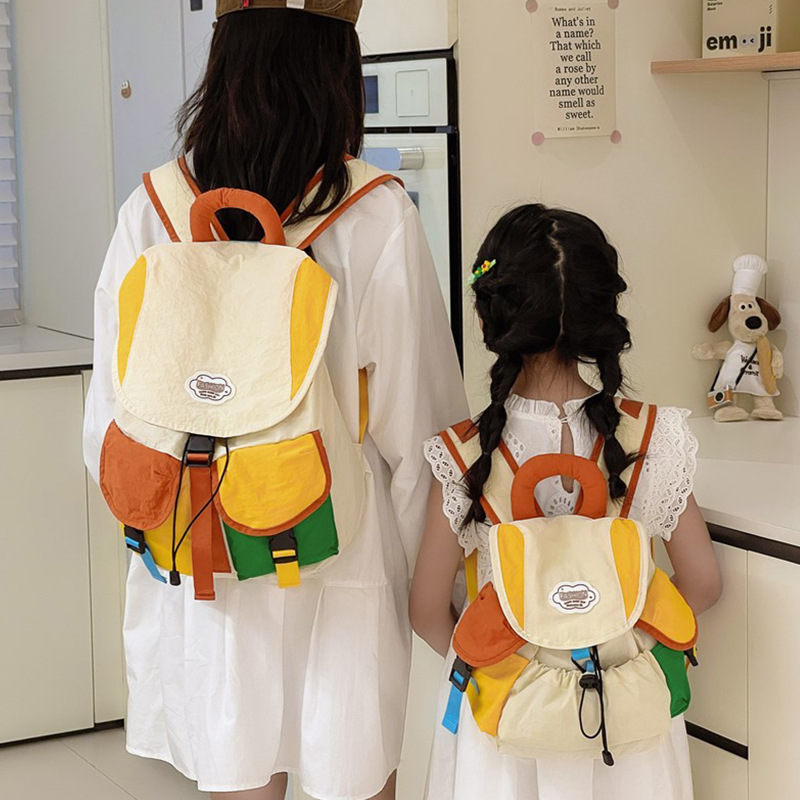 Mochila de jardín de infantes para niños, mochila de padres y niños, mochila de niños al aire libre, mochila ligera