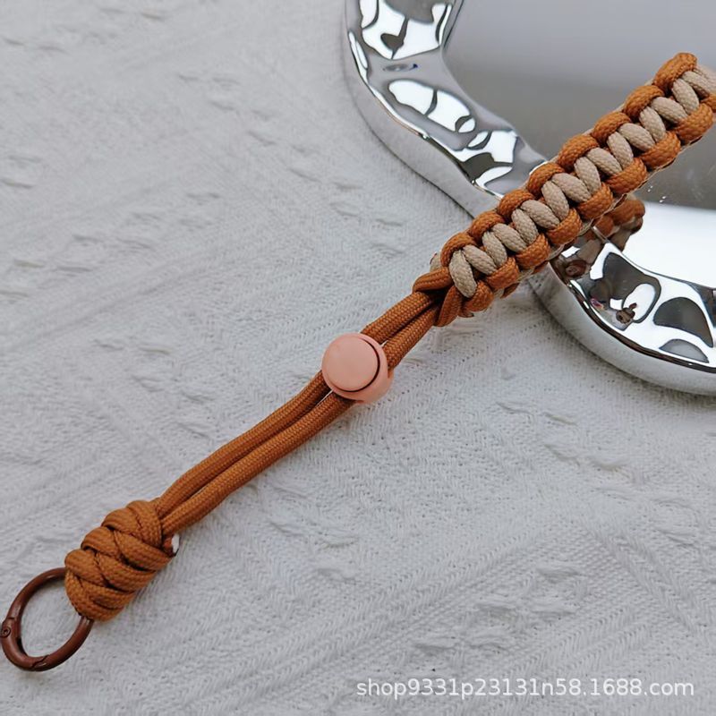 손목끈-카키+커피색