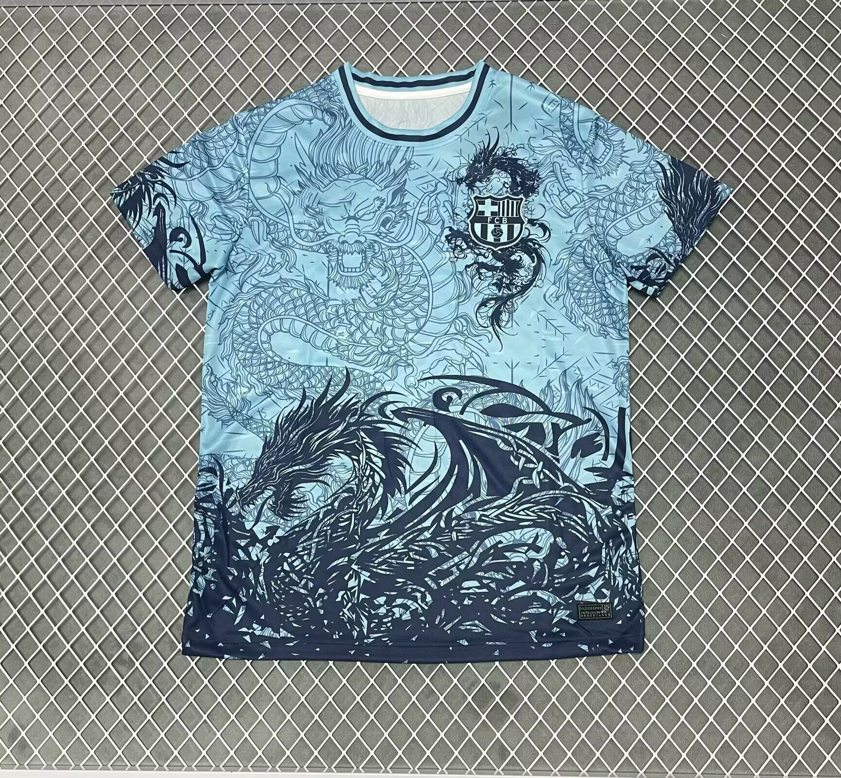 25-26 Fabricante especial de ropa de fútbol venta directa de una camiseta de malla camiseta de mangas cortas ropa de fútbol deportiva