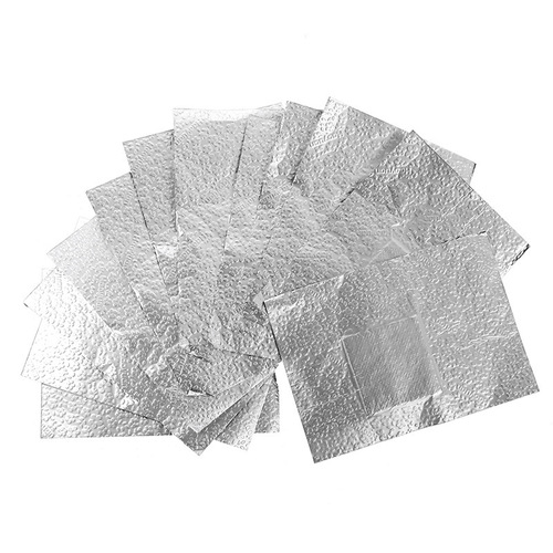 Cross-border supply of nail art and nail removal tin foil, nail art tools and nail removal aluminum foil paper with cotton pads, nail removal tools 50/100