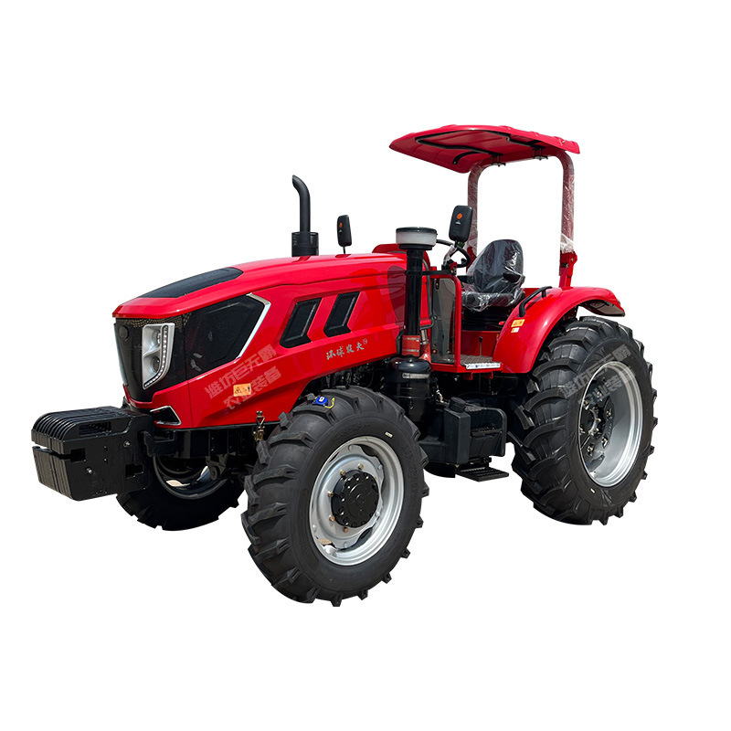 Tractor Agrícola 1204 Shanyi de 120 Caballos de Fuerza, con Tracción en las Cuatro Ruedas, Puente TD Weifang, Apto para Terrenos Montañosos
