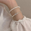 Brand small design round beads, universal silver bracelet, elegant jewelry, Korean style, trend of season, silver 925 sample