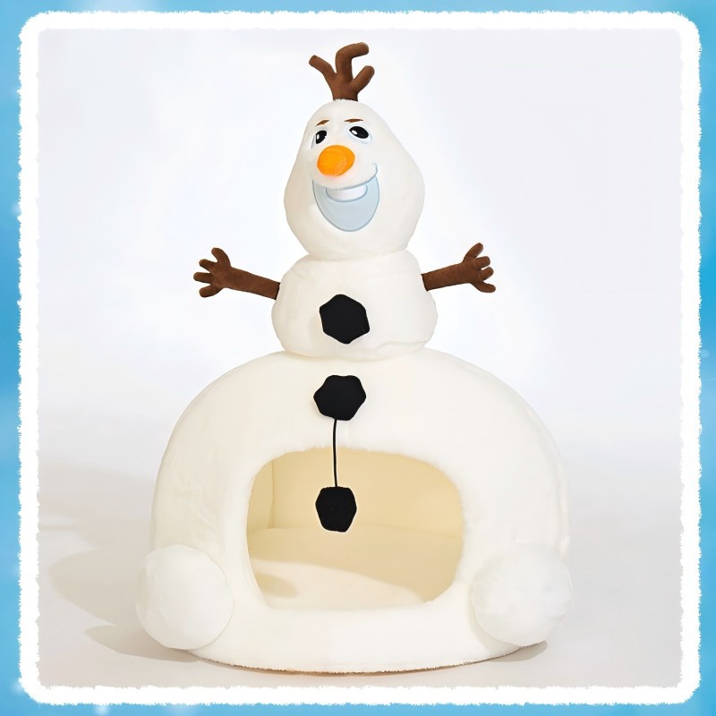 Disney Ice and Snow series Snow Boat invierno dormir casa cálida muñeca Garfield dormir camisa