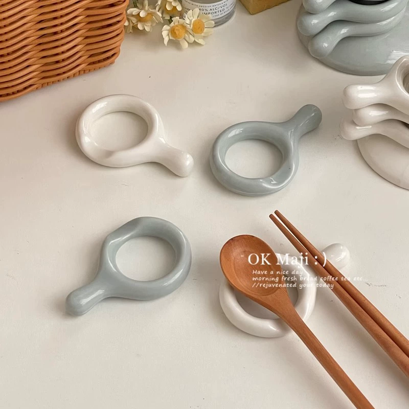 Керамическая стойка для палочек для еды держатель для еды Домашняя подставка для палочек для еды держатель для еды