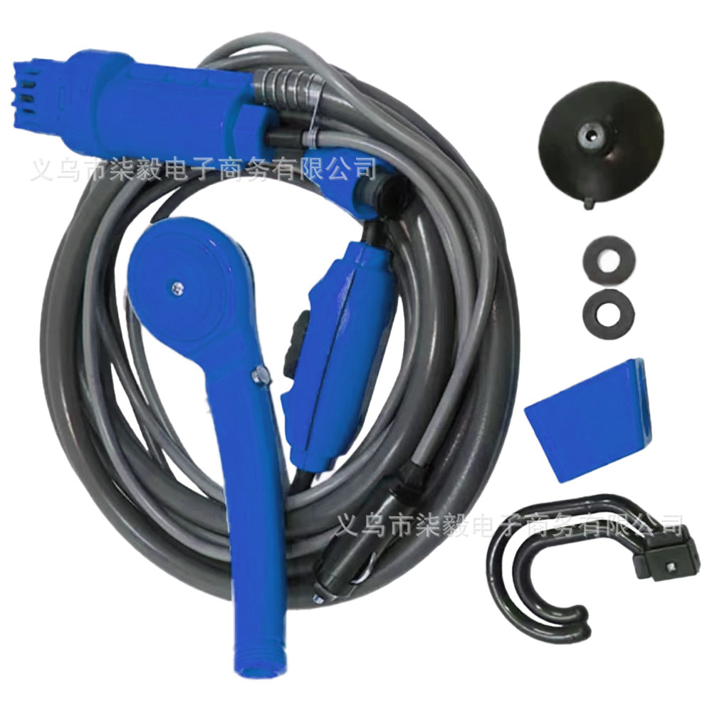 12V/24V Car Shower Portable Outdoor Camping Classic Model Outdoor Gadget Simple Set