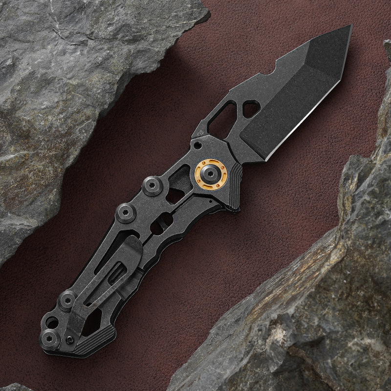 Cuchillo al aire libre cuchillo de supervivencia portátil plegable cuchillo de frutas afilado cuchillo de camping cuchillo táctico cuchillo multifuncional