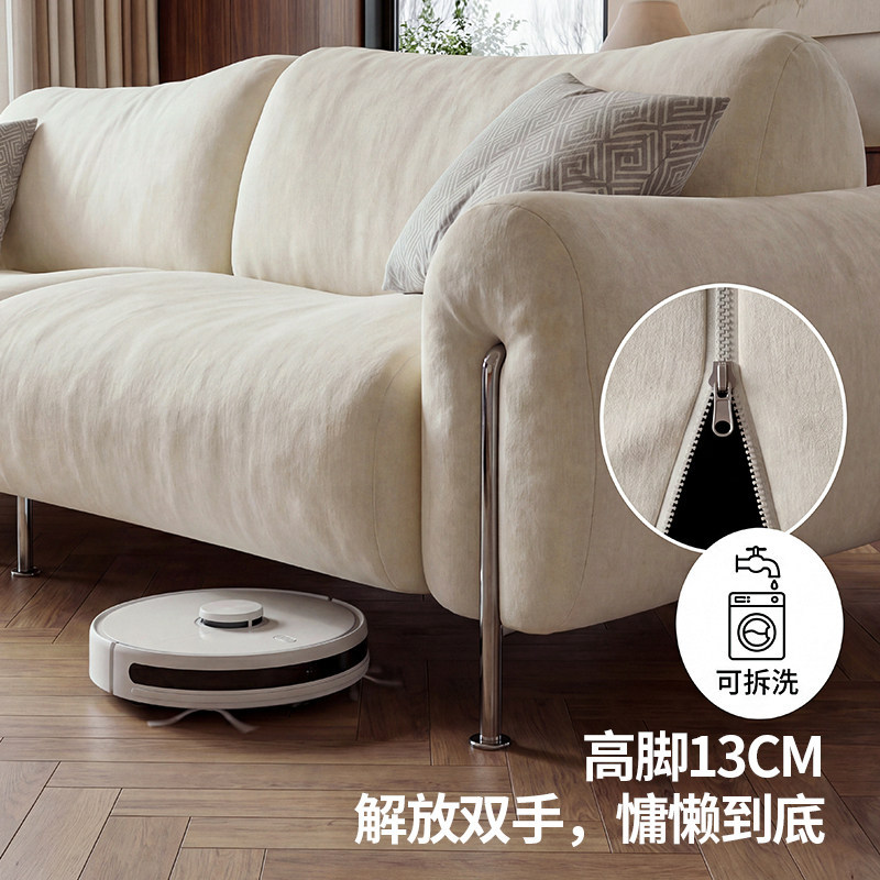 Retro gris oscuro sofá de tela de Chenille pie de madera perezoso sofá modular proyecto de decoración suave de toda la casa