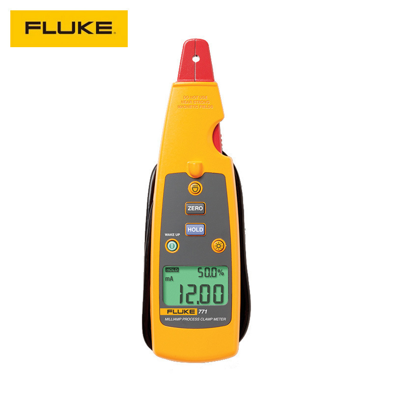 FLUKE福禄克F771/72毫安级过程钳形电流表回路校准器Fluke773