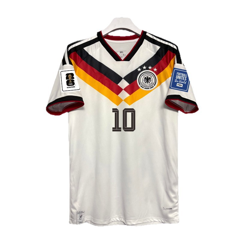 Camiseta de casa de la Copa del Mundo 2026 de Alemania No. 10 Muciara No. 17 Wirtz fan uniformes de fútbol al por mayor