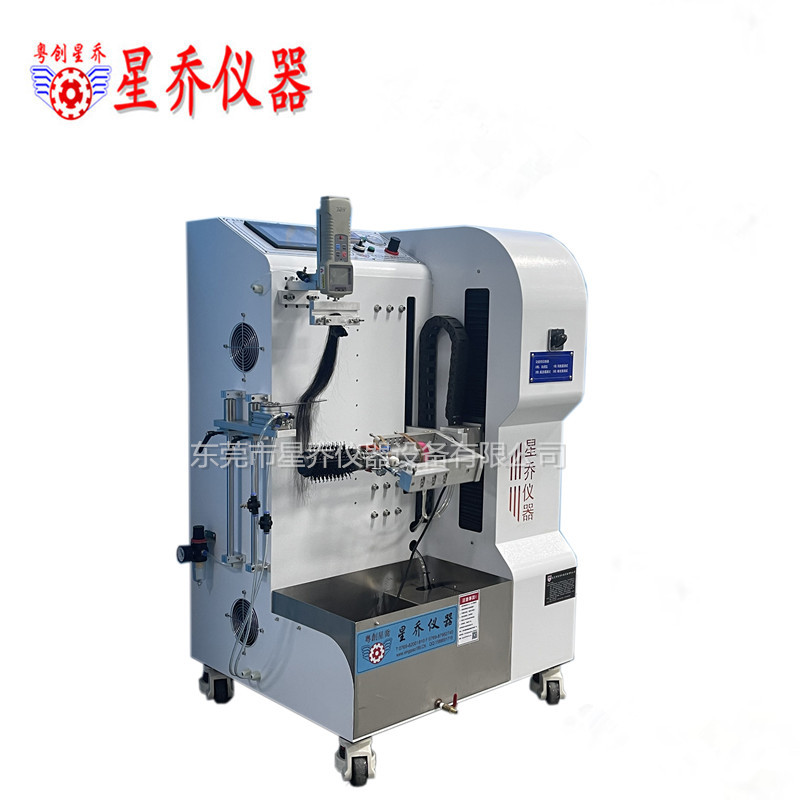 直发器发旋转拉发试验机 卷发棒旋转拉发测试机