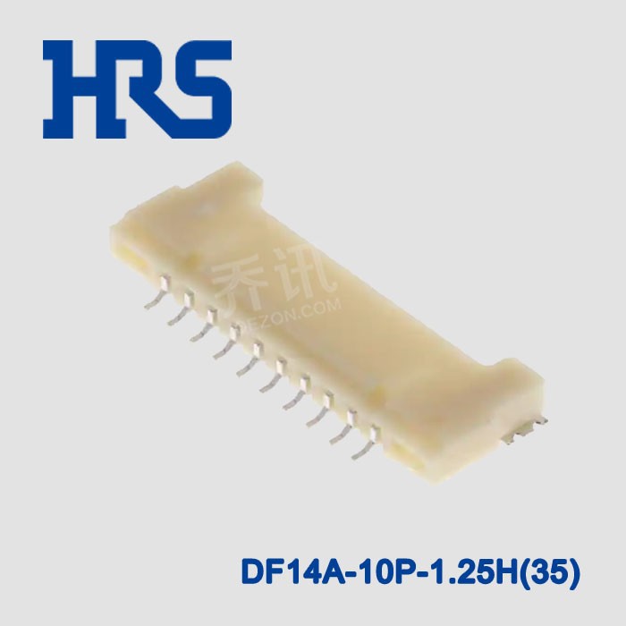 DF14A-10P-1.25H(35) ����HRS��ͷhirose������10P 1.25mm����