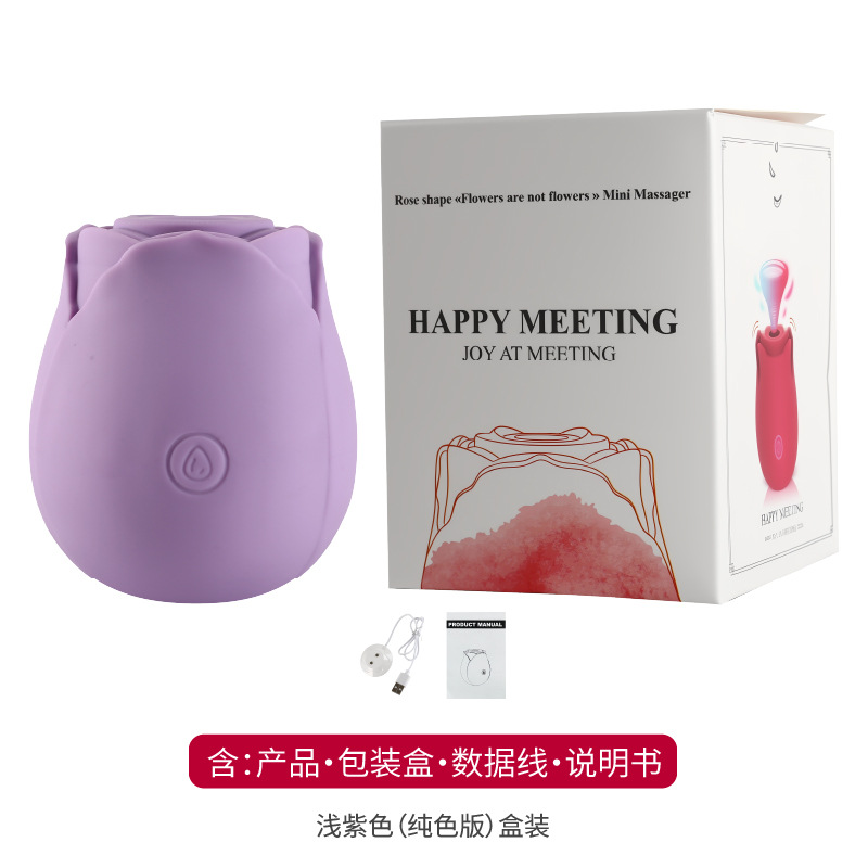 Rose Chucker Meet Huevo Femenino Vibrator Masturbador Teppos Tease Adultos al por mayor