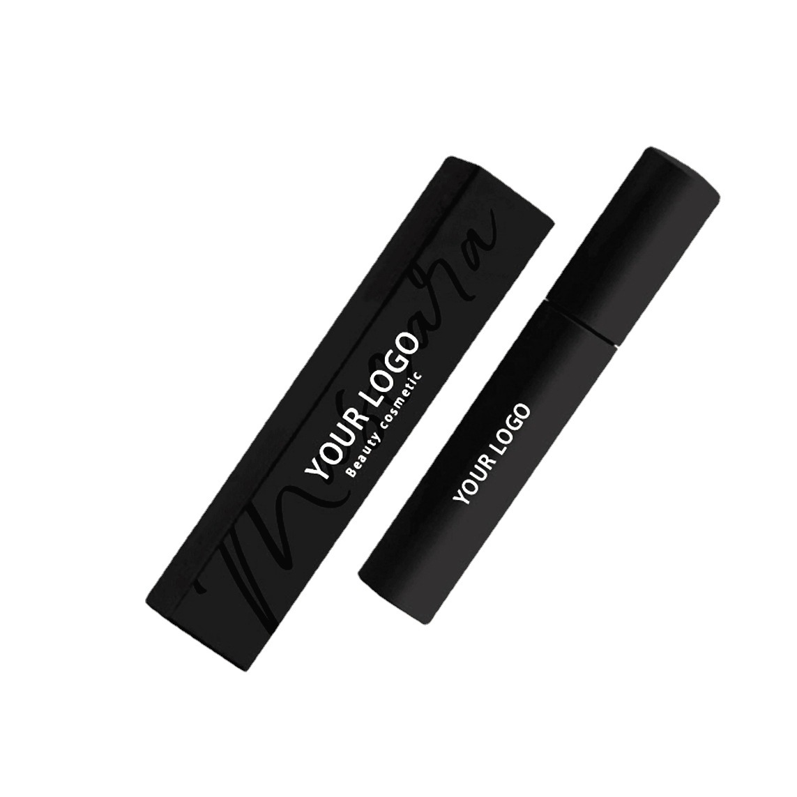 源头厂家睫毛膏小批量可印logo内料半成品彩盒批发跨境电商亚马逊