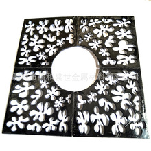 球墨铸铁实心树篦子树穴盖板市政园林绿化铸铁树围子树坑护树板