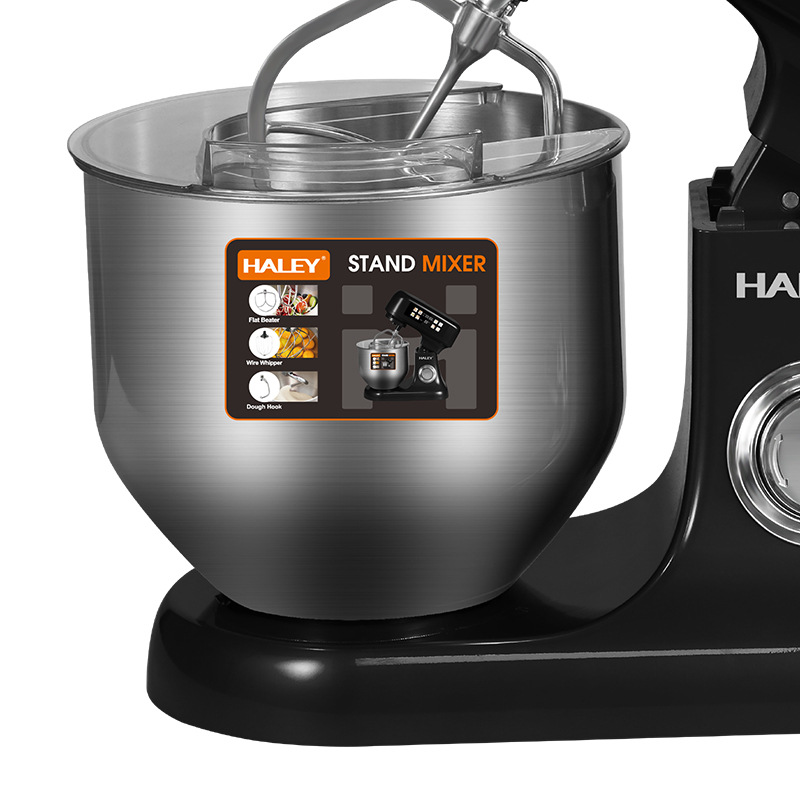 HALEY Estándar europeo transfronterizo 10L Máquina de cocina multifuncional doméstica para enviar líquido de huevo, masa, crema, máquina de espuma, chef image 4