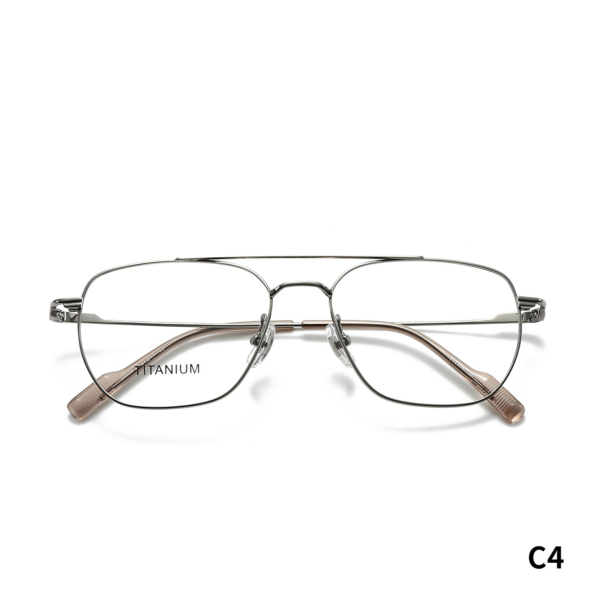 STUDIOMUKU gafas de madera cool aire abierto cuadrado marco de gafas de doble haz cómodos marco de gafas de negocios ultraligero
