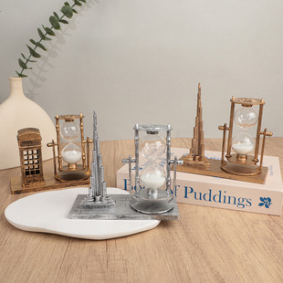 Vintage Hourglass Ornaments Living Room Decorations Timer Desktop Office Desk Decoration Birthday Gift Wholesale