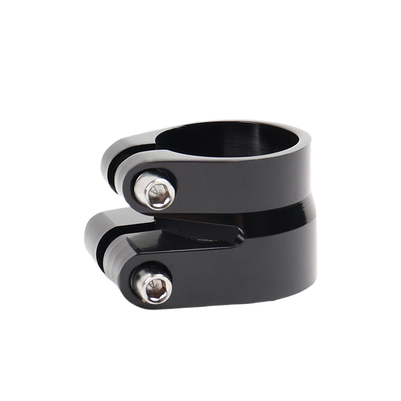 ZLAND自転車アクセサリー シートチューブクランプ CNCアルミニウム合金 軽量自転車 マウンテンバイク 滑り止めロック式シートチューブクランプ