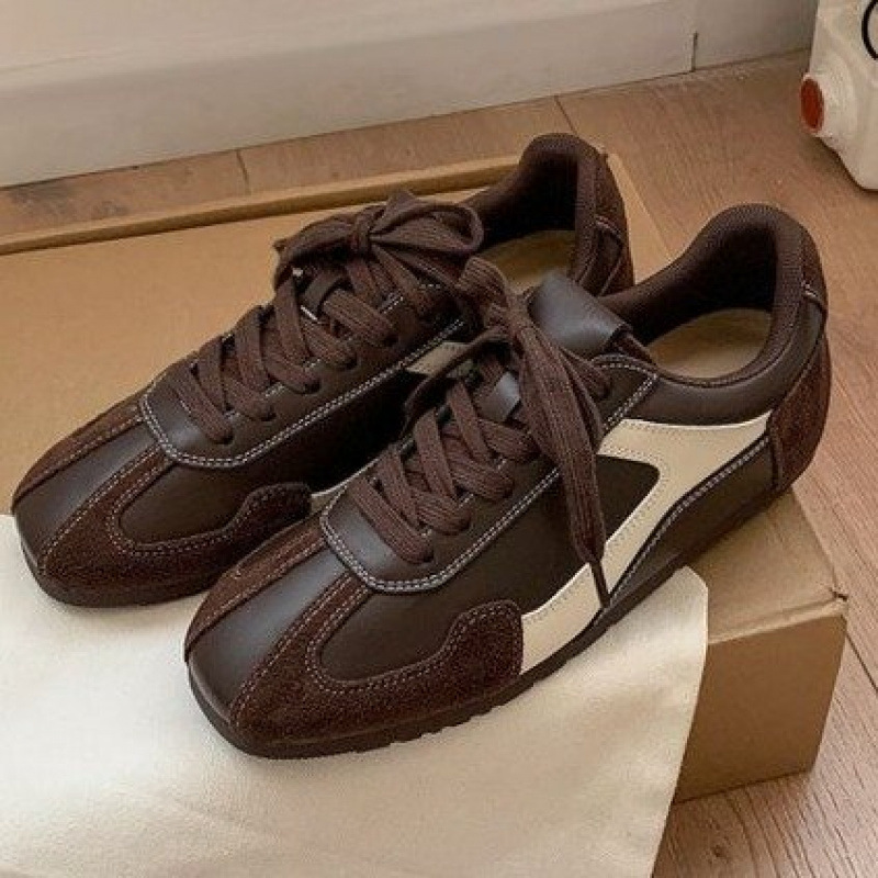 Height-Increasing Version! Lace-Up Color-Blocking Hidden Heel German Training Shoes for Women, 2026 New Retro Versatile Running Shoes for Women Height-Increasing Version! Lace-Up Color-Blocking Hidden Heel German Training Shoes for Women, 2026 New Retro Versatile Running Shoes for Women